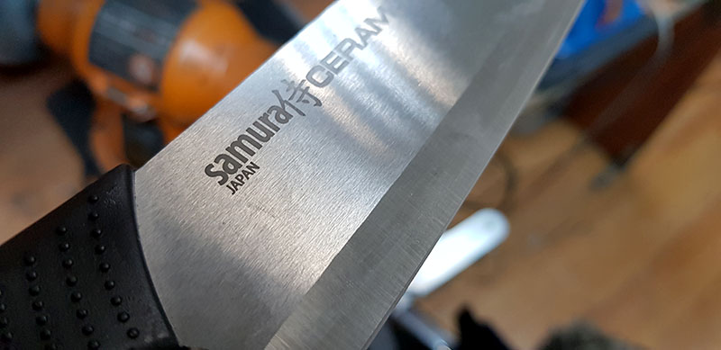 Заточка японского кухонного ножа
