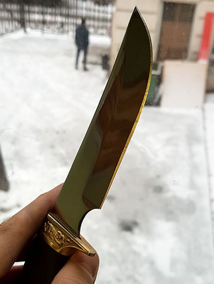 Заточка ножа на станке Tormek