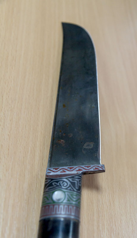 заточка кухонного ножа